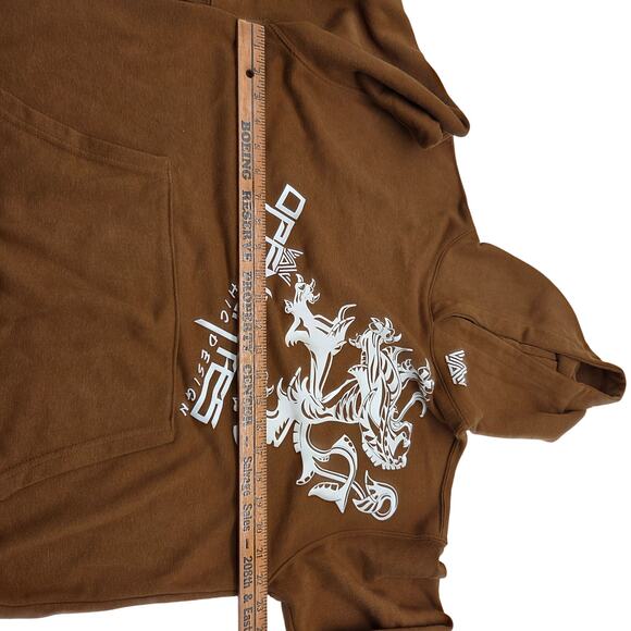 No Boundaries Graphic Hoody S 34-36 Y2K Open Gates Hoodie - Picture 6 of 9